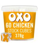 OXO 60 Tasty Chicken Stock Cubes 378 g (Pack of 1) Chicken 60 - Buy Online on GoSupps.com