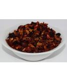 100g Apple and cinnamon fruit tea loose mixture with apples and cinnamon in a resealable bag - Buy Online on GoSupps.com