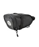 AGU Performance DWR Saddlebag - 0.7L Water-Repellent Bicycle Bag in Black | Reflective & Eco-Friendly 100% Recycled Polyester - Buy Online on GoSupps.com