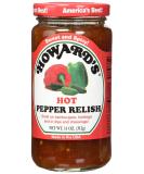 Howards Hot Pepper Relish 11oz - Spicy Condiment (1 Pack) - Buy Online on GoSupps.com