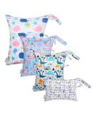 MIXIDON Waterproof Wet Bag for Swimsuits and Baby Items - Pattern 3 - Buy Online on GoSupps.com