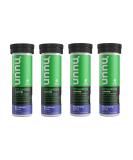 Nuun Vitamins + Energy: Blackberry Citrus Daily Supplement - 4 Tubes of 12 Tabs | Boost Your Energy & Wellness - Worldwide Shipping Available - Buy Online on GoSupps.com