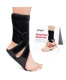 StotSports AFO Foot Drop Brace - Comfortable & Lightweight Support for Walking | Ideal for Shoes Socks or Barefoot - Ankle Support & Plantar Fasciitis Relief (RIGHT - Buy Online on GoSupps.com