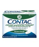 Contac Mucus Relief DM: Guaifenesin & Dextromethorphan 21 Tablets - Maximum Strength - Buy Online on GoSupps.com