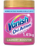 Vanish Gold Oxi Action Laundry Booster and Stain Remover Powder for Colours 1.41 kg Removes Tough Stains Even at 20 C Keeps Colours Bright Safe on Everyday Fabrics (Packaging May Vary) Gold 1 Count (Pack of 1) - Buy Online on GoSupps.com
