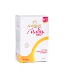 OMEGOR Vitality 1000 with 90% Omega-3 TG! Certified 5* IFOS Since 2006. EPA 535mg and DHA 268mg per Capsule. Minimum Structure 90% Triglycerides and Molecular Distillation 90 Capsules - Buy Online on GoSupps.com