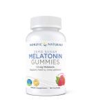 Nordic Naturals Zero Sugar Melatonin Gummies 1.5mg - Raspberry Flavor, 120 Count - Buy Online on GoSupps.com