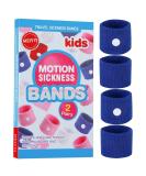 Meiyyj 2 Pairs Motion Sickness Bands for Kids - Travel Essentials Nausea Relief Wristbands Sea & Road Trip Accessories - Must-Have for Cruises - 2 Pairs Blue - Buy Online on GoSupps.com