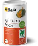 Raab Vitalfood Bio pumpkin seed protein powder pure protein powder with 59% protein from organic cultivation Austria vegan 500 grams 500 g (1 Pack) - Buy Online on GoSupps.com