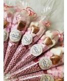 Baking Friends Will You Be My Bridesmaid Wedding Sweet Candy Cones Sweets Party Gift Cone Bags Filled Favour Bag Bridal Party Gift (6 Cones) - Buy Online on GoSupps.com