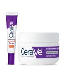 CeraVe Vitamin C Serum & Night Cream Set | Brightening 10% Vitamin C & Peptide Moisturizer | Hyaluronic Acid & Ceramides | 1oz Serum + 1.7oz Cream for Radiant Skin - Buy Online on GoSupps.com
