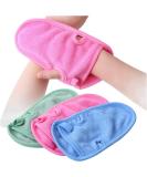 3PCS Adult Bathing Gloves - Shower Body Wash Massage Loofah Scrub Mitts - Buy Online on GoSupps.com