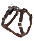 HUNTER Aalborg Leather Dog Harness - Dark Brown Size SM/2 | Premium Quality for Stylish Comfort | International Shipping - Buy Online on GoSupps.com