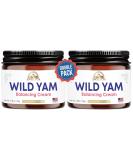 Organic Wild Yam Cream for Hormone Balance | 100% Pure Support for PMS Perimenopause & Menopause - 6.76 Oz - Buy Online on GoSupps.com