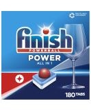 Buy Finish Power All in 1 Dishwasher Tabs - Phosphate-Free Gigapack (180 Tabs) for Powerful Cleaning & Grease Removal - Ideal for International Shipping - Buy Online on GoSupps.com