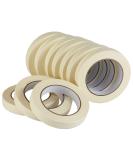 Lichamp Masking Tape 10 Pack General Purpose Beige White Color 0.75 inch x 55 Yards x 10 Rolls (550 Total Yards) for Painting Home Office School Stationery Arts Crafts etc. (3004) - Buy Online on GoSupps.com