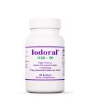 Optimox Iodoral 50mg - High Potency Lugol Solution Iodine Supplement - 30 Tablets - Energy & Thyroid Support - Buy Online on GoSupps.com