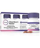 OmepraCareDR 20mg Acid Reducer for Heartburn | 42 Tablets | 3-Pack Carton | Delayed-Release Formula - Buy Online on GoSupps.com