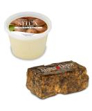 Raw African Shea Butter 1 lb - Natural Unrefined Moisturizer for Dry Skin | Grade A Ivory/White & Black Soap Bar | Ideal for Body Hair & Face - Buy Online on GoSupps.com