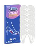 Arch Support Insoles for Flat Feet - 6 Pairs Gel Cushions for Plantar Fasciitis - Reusable Adhesive Pads for Foot Pain Relief - One Size Fits All - Buy Online on GoSupps.com