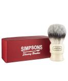 Alexander Simpson Trafalgar Synthetic Shaving Brush - Simpson Shaving Brushes - Faux Ivory Handle (T2) - Buy Online on GoSupps.com