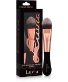 Luvia Foundation Brush VS104 - Vegan Signature Make-Up Brush in Black/Rose Gold | Perfect for Flawless Application - Buy Online on GoSupps.com