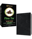 Natrulo All Natural Pine Tar Soap Bar 4oz Antibacterial Antiseptic Anti Acne Eczema Psoriasis Itch Relief Face & Body Wash Cleanser – Pure Goat’s Milk Soap with Oatmeal, Charcoal, Essential Oils - Buy Online on GoSupps.com