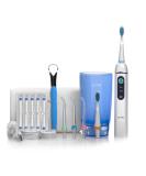Jetpik JP210 Elite Rechargeable Portable Water Flosser & Sonic Toothbrush | Cordless Dental Care for Home & Travel - Buy Online on GoSupps.com