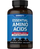Piping Rock Amino Acid Supplement - BCAA & EAA AminoFit Complex | 180 Non-GMO Capsules | Gluten Free | Fitness Labs - Buy Online on GoSupps.com