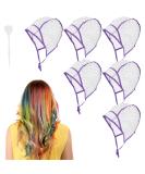 WLLHYF Hair Coloring Cap Set with Crochet Hook - Salon Quality Highlighting and Dyeing Kit - Buy Online on GoSupps.com