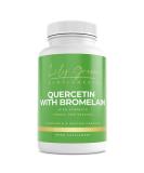 Lily Green Quercetin with Bromelain 1200mg | 60 Vegan Capsules | High Strength Antioxidant & Anti-Inflammatory | Made in UK - Buy Online on GoSupps.com