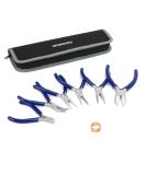 WORKPRO 7-Piece Jewelers Pliers Set - Jewelry Making Tools Kit with Carrying Pouch (Blue) - Buy Online on GoSupps.com