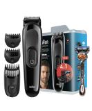 Braun SK3000 4-in-1 Styling Set | Adjustable Electric Razor & Shaver for Haircuts | International Shipping Available - Buy Online on GoSupps.com