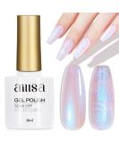 AILLSA Pearl Gel Nail Polish - Chrome Mermaid & Iridescent Shimmer - Soak Off UV Gel for DIY Manicure & Holiday Gifts - 0.27 Fl Oz - Buy Online on GoSupps.com