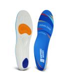 Plantar Fasciitis Relief Insoles - Arch Support Gel Inserts for Flat Feet | Men & Women | All-Day Comfort for Running & Work (L) Men's 10-11.5/Women's 12-13.5 - Buy Online on GoSupps.com