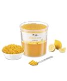 Inspire Food Lemon Bubble Tea Pearls - 100% Vegan & Gluten-Free Popping Boba Tapioca Fruit Beads 3.2kg Pack - Buy Online on GoSupps.com