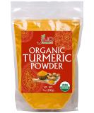 Jiva Organics Organic Turmeric Powder 7 oz - Pure, Premium Spice for Health - Buy Online on GoSupps.com