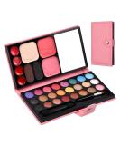 Tibapla Eyeshadow Palette Professional 33 Colors Eyeshadow Palette Makeup Toiletries Palette for Daily Use Makeup Palette Kit Include Eyeshadow & Blusher & Face Powder & Lip Gloss Makeup Brushes. - Buy Online on GoSupps.com