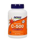 Now Foods Chewable C-500 Cherry-Berry 100 Tablets - Vitamin C Supplement - Buy Online on GoSupps.com