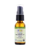 Aura Cacia Organic Macadamia Oil - Pure Essential Skin Care Oil (1 fl oz) - Buy Online on GoSupps.com