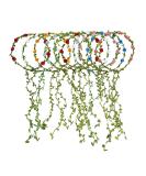 HOPEANT 10 PCS Flowers Crown Floral Garland Headband Rose Flower Wreath For Travel And Wedding Festivals ZHH-10 - Buy Online on GoSupps.com