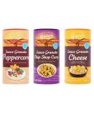 Goldenfry Sauce Granules Peppercorn Gravy Chip Shop Curry and Cheese Mixed Set of 3 - 2 tubes of 250g and 1 tube of 230g! Perfect for Cooking with and Made in Yorkshire - Buy Online on GoSupps.com