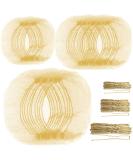 Hair Nets Invisible Elastic Edge Mesh and Bobby Pins Set, Teenitor 40 Pieces HairNets, 80 Pieces U Shaped Pins for Ballet Bun,3 Size, Blonde B-Blonde - Buy Online on GoSupps.com