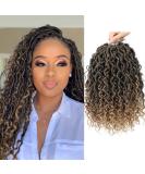 Fulcrum Goddess Locs Crochet Hair 12 Inch 8 Packs New Goddess Faux Locs Crochet Hair for Black Women River Locs Crochet Hair with Curly Ends (12Inch (Pack of 8) T27#) 12 Inch (Pack of 8) T27# - Buy Online on GoSupps.com