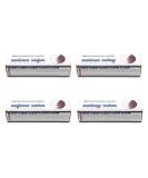 Medx5 Upgrade 2020 Dermaroller Set - 0.25mm 0.5mm 1mm 1.5mm - 540 Stainless Steel Needles for Scars & Cellulite Treatment | 4 Pack - Buy Online on GoSupps.com