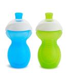 Munchkin  Click Lock  Bite Proof Sippy Cup  9 Ounce 2 Count (Pack of 1)  Blue/Green sky blue /green - Buy Online on GoSupps.com