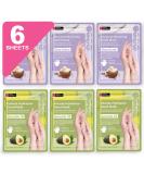Original Derma Beauty Hand Mask - 6 Pairs Moisture-Boosting Shea Butter & Avocado Intense Hydration Gloves | Soothing Hand Care & Repair Masks - Buy Online on GoSupps.com