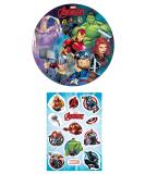 Avengers Edible Cake Toppers Set - 2 Packs + Mini Decorations for Children's Birthday Parties - Buy Online on GoSupps.com
