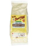 Bob's Red Mill Organic Brown Rice Flour - 24oz | Whole Grain, Gluten-Free - Buy Online on GoSupps.com