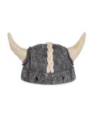 Buy Saunahut Viking Russian Banya Hat for Men | XL Gray Sauna Hat | Finnish & Ukrainian Style - Buy Online on GoSupps.com